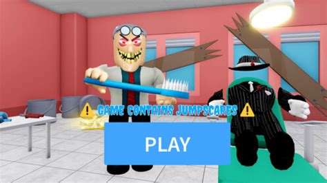 Escape Bob the Dentist! SCARY OBBY - Roblox