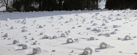 Meet Nature's Wondrous, Self-Rolling Snow Doughnuts : ScienceAlert