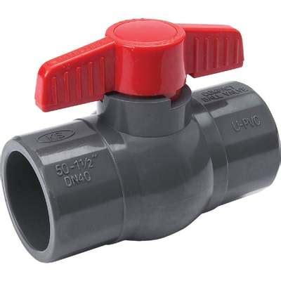 Products - 1-1/2" Pvc Ball Valve