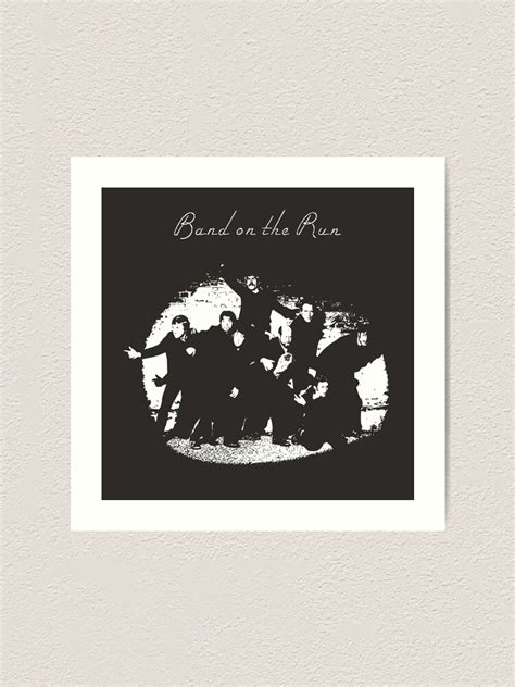 "Band On The Run - Album Cover" Art Print for Sale by Vince19Drums ...