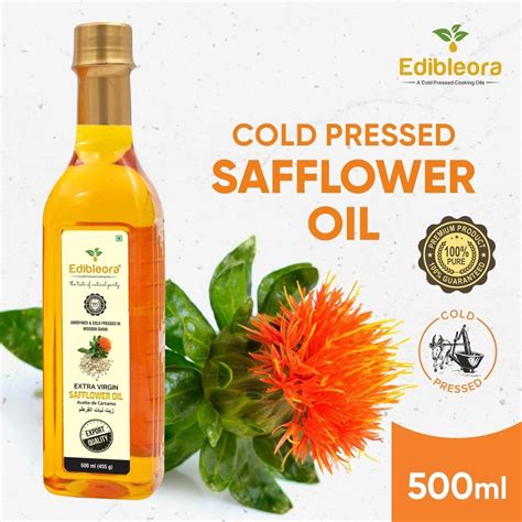 Antioxidant Cold Pressed Safflower Oil, Liquid at Rs 370/litre in Rajkot