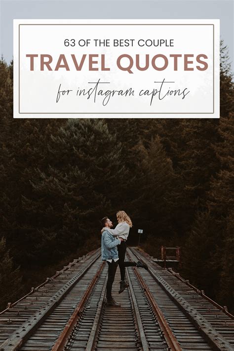 The best couple travel quotes Instagram - Polkadot Passport