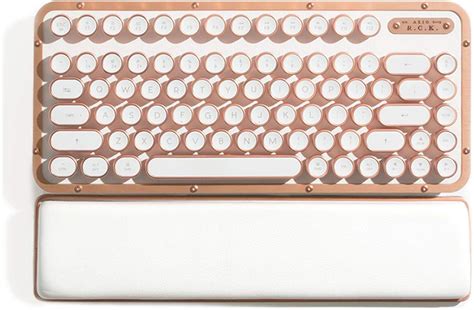 Azio Retro Compact Keyboard (Posh): Amazon.co.uk: Computers & Accessories