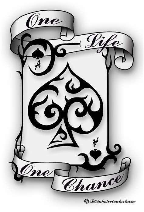 Ace Of Spades tattoo design by B0dah on DeviantArt