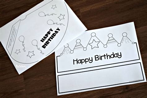 🎈 FREE Printable Birthday Hat Template for Kids