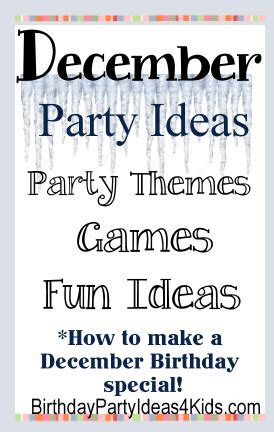 December Party Themes and Ideas