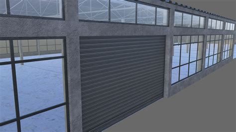 3D Modular Warehouse Interior Model - TurboSquid 1395553