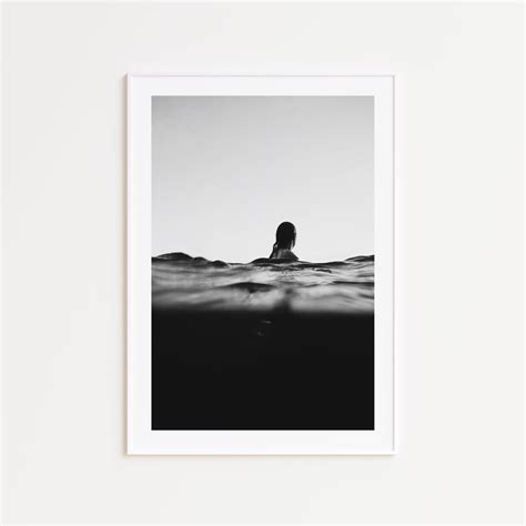 Ocean Print, Black and White Photography Prints, Ocean Art, Fine Art Photos, Large Framed Wall ...