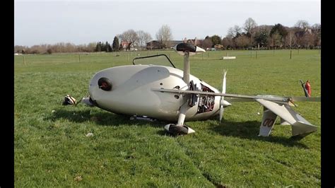 Gyroplane/gyrocopter landing accidents & possible errors - YouTube