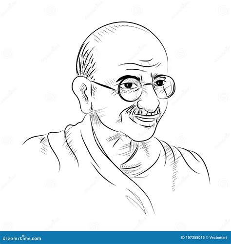 India Background With Nation Hero And Freedom Fighter Mahatma Gandhi For Gandhi Jayanti Cartoon ...