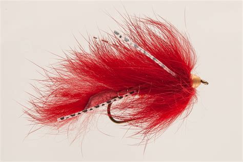 Red Rubberrleg Zonker – Sherpa Flies