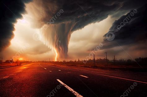 Tornado Disaster Nature Storm Sky Photo Background And Picture For Free Download - Pngtree