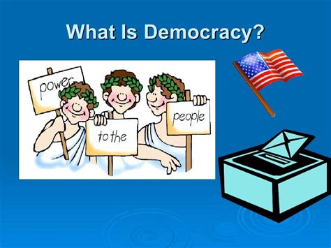 What is democracy?