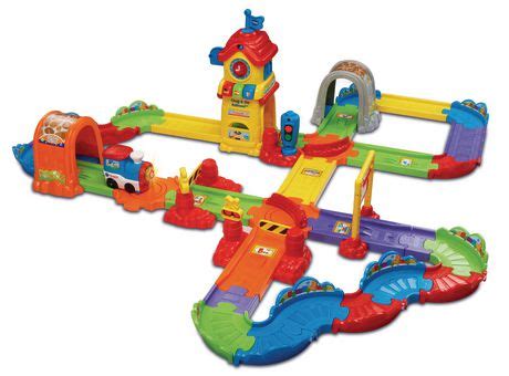 VTech Go! Go! Smart Wheels® Chug & Go Railroad™ Train Set - English Version | Walmart Canada