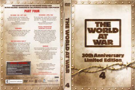 World At War Boxset 30th Anniversary DVD 4 - TV DVD Custom Covers - 6World At War Boxset 30th ...