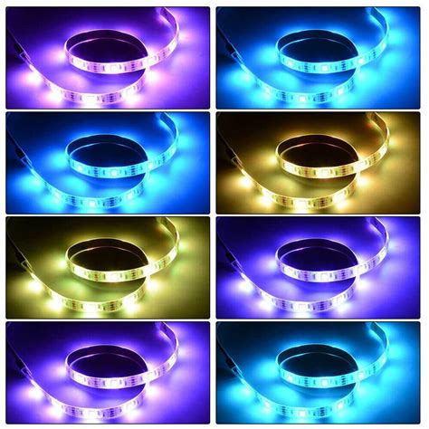 LED STRIP LIGHTS 5050 RGB COLOUR CHANGING TAPE UNDER CABINET KITCHEN LIGHTING UK | eBay