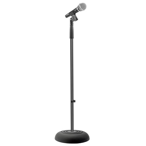 Buy PYLE-PRO Microphone Stand - Universal Mic with Heavy Compact Base, Height Adjustable (2.8 ...