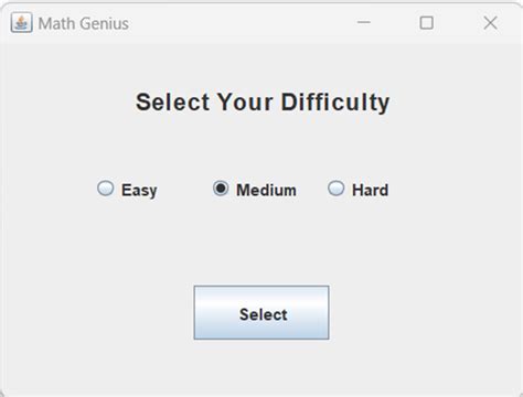 GitHub - SajalSharma4/Math-Genius: A basic Java application created using java swing and awt. It ...