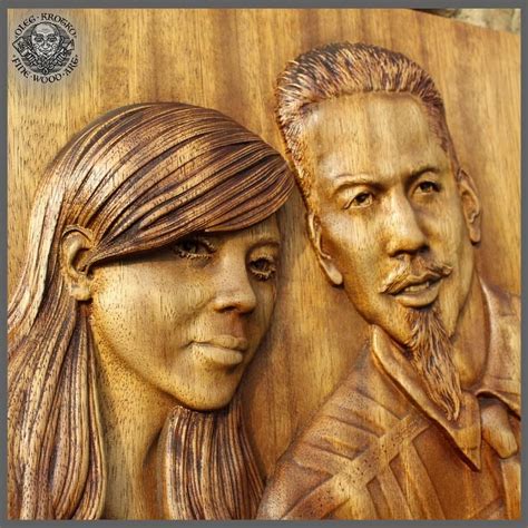 Example of Realistic Custom Portrait Carving Wood Picture Wall | Etsy | Custom portraits ...