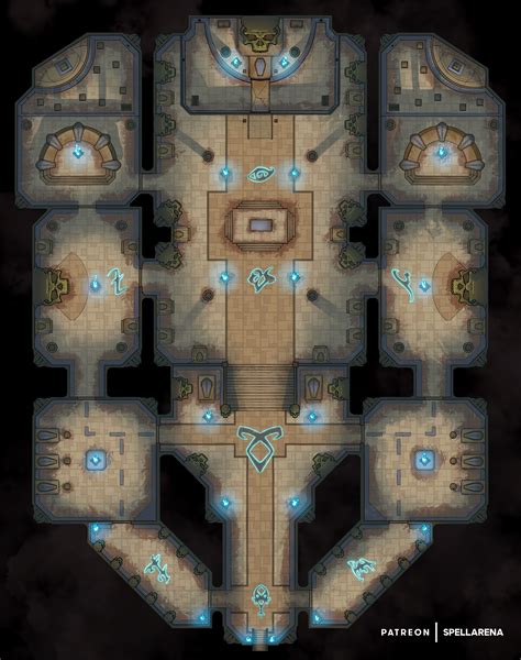 Hello everyone! This week's map is the Church Catacombs [30x38]. This map is ideal for guiding ...