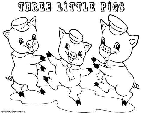 Three Little Pigs Drawing at GetDrawings | Free download