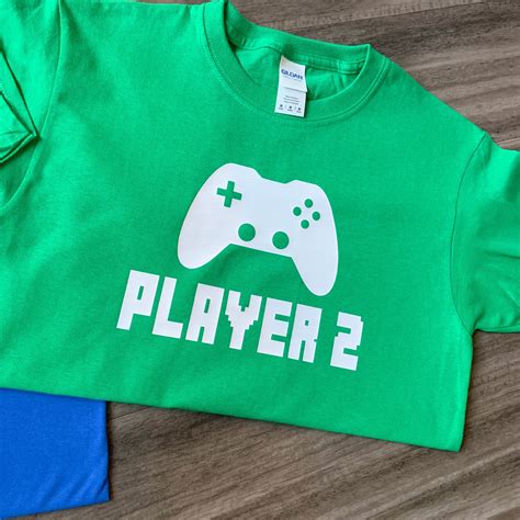 Video Game controller Player 1/Player 2 Matching Dad and Youth | Etsy