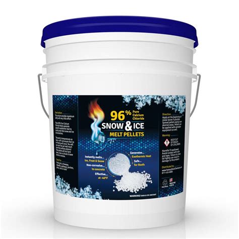 FDC 15 lbs. Calcium Chloride Ice Melt-96CCHLOR-15 - The Home Depot