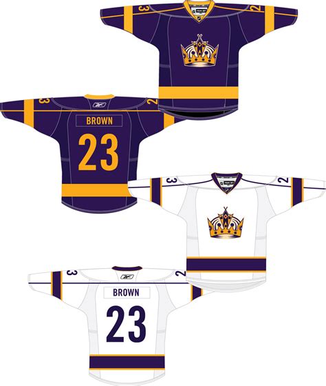 I've made a few LA Kings concept jerseys over a period of months/years ...