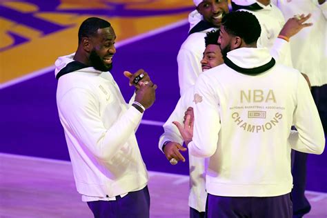 Lakers celebrate title with intimate ring ceremony – Orange County Register