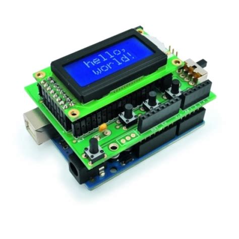 LCD shield- LCD Shield for Arduino that allows you to mount