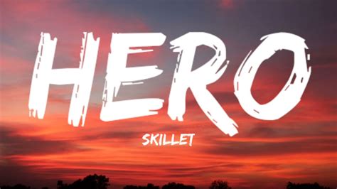 Skillet-Hero (Lyrics Video) - YouTube