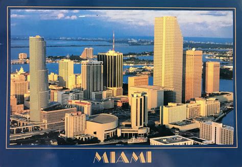 Vintage Miami postcard (1988) : r/Miami