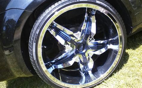 22 inch Universal 5 lug Status Alloy Rims with inserts/paintable