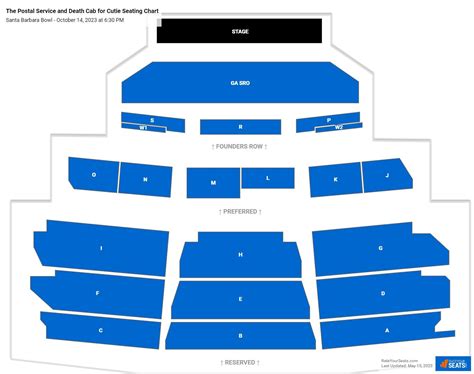 Irvine Bowl Seating Chart With Seat Numbers | Elcho Table