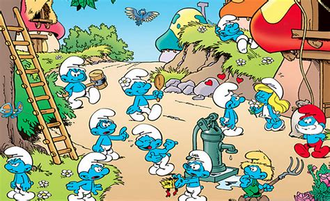 "Smurfs" cartoon reruns Coloring Pages To Print, Coloring Books ...