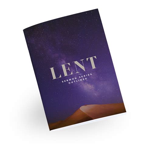 Preaching Lent at Your Church - Ministry Pass