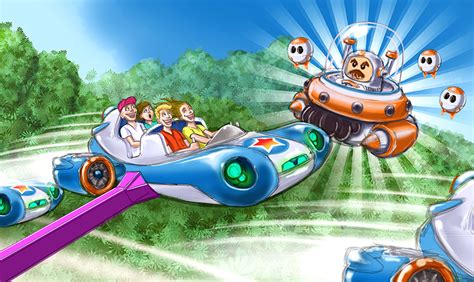 Go Jetters Vroomster Zoom Attraction | Andy White Creative Ltd | England