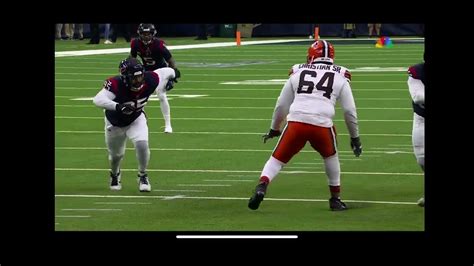 Derek Barnett Sacks Joe Flacco | Browns Vs Texans - YouTube