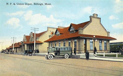 Montana Train Station Photograph by Granger - Fine Art America