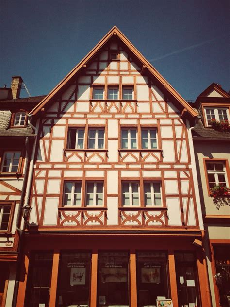 'Fachwerk' is a typical of German style architecture from the Middle ...