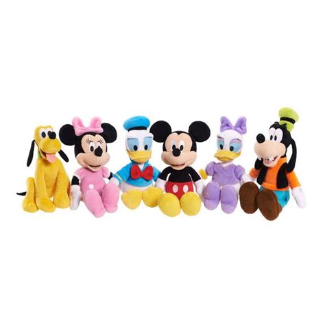 Disney Junior Mickey Mouse Club House Bean Plush Stuffed Animals ...