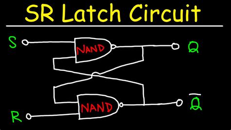 SR Latch Circuit Using NAND Gates - YouTube