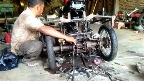 Motor Tiga Roda Modifikasi