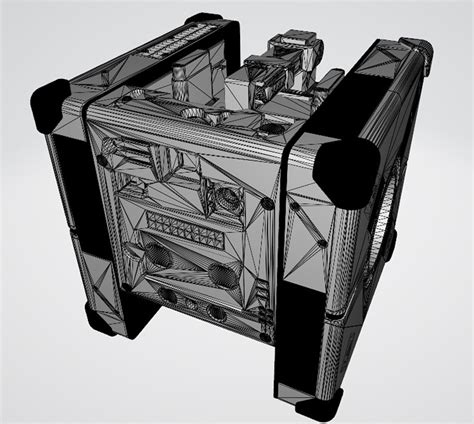 NASA AstroBee 3D Model $55 - .unknown .obj .gltf .stl - Free3D