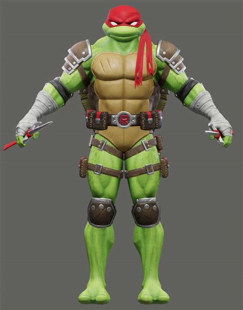 Raphael (TMNT) - Fortnite [Blend.] by Hunicrio on DeviantArt