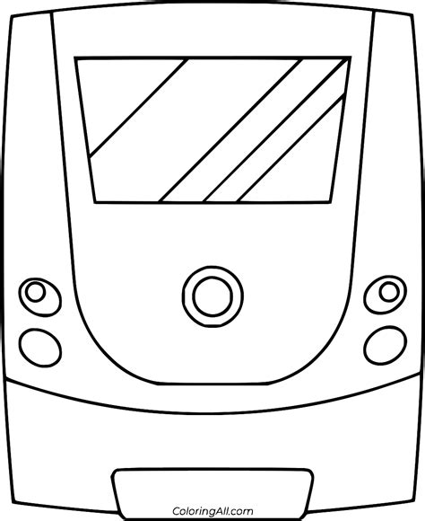 Subway Coloring Pages - ColoringAll