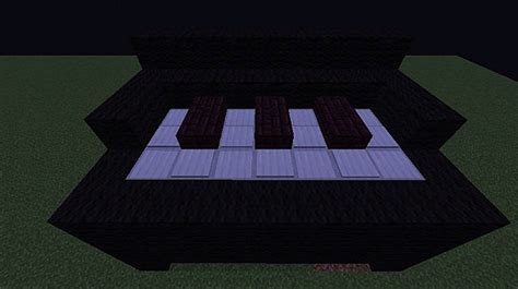 Compact Miinecraft Piano Minecraft Map