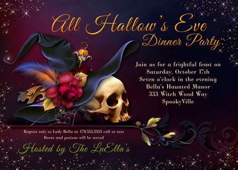 Bella LuElla: Halloween Party Invitations