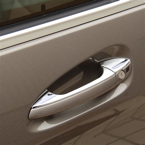 Chrome Exterior Accessories For Mercedes Benz ML 2012 2013 2014 2015 Door Handle Cover Trim Door ...