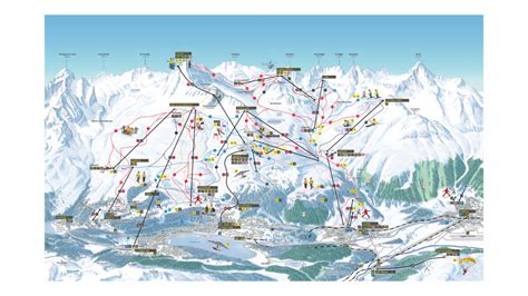 Saint Moritz Ski Map And Resort Information - Free Piste Map